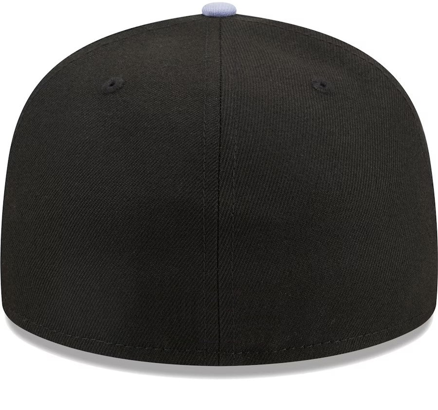 Los Angeles Dodgers Black Straight Brim Baseball Cap Men Women