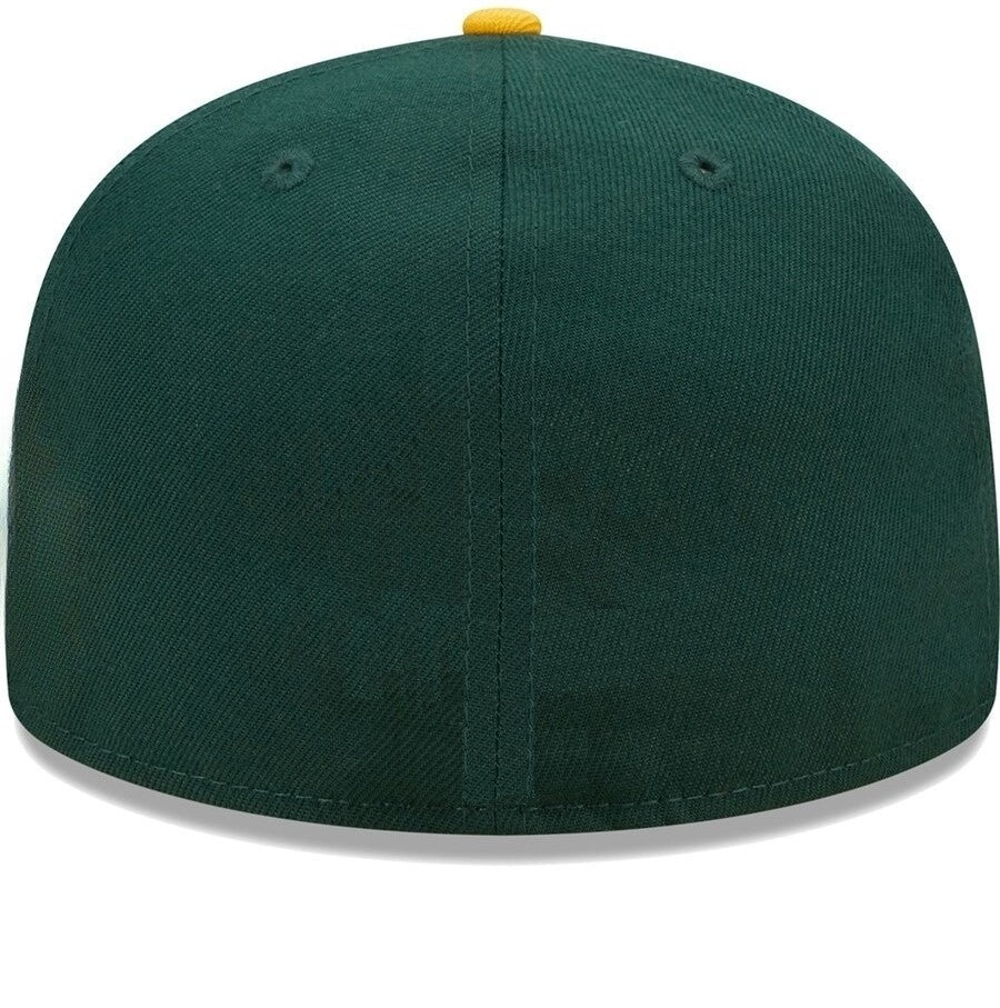 Oakland Athletics 1989 World Series Champions Letterman Green/Gold