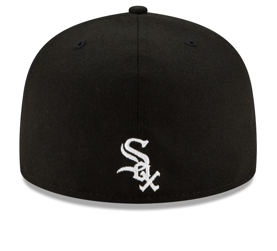 Chicago White Sox Black 2005 World Series Bloom Side Patch Cap Men Women
