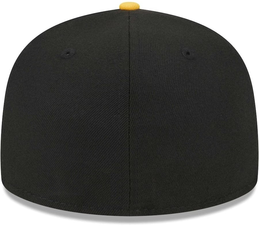 Chicago White Sox Black/Gold Straight Brim Baseball Cap Men Women