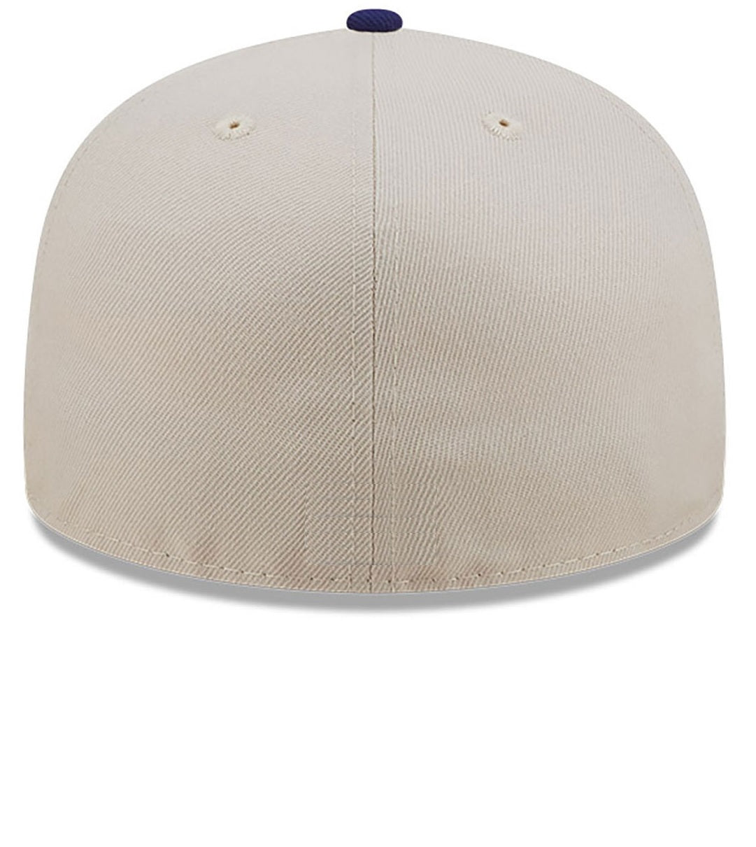 Los Angeles Dodgers Cream/Royal Chrome Men Women