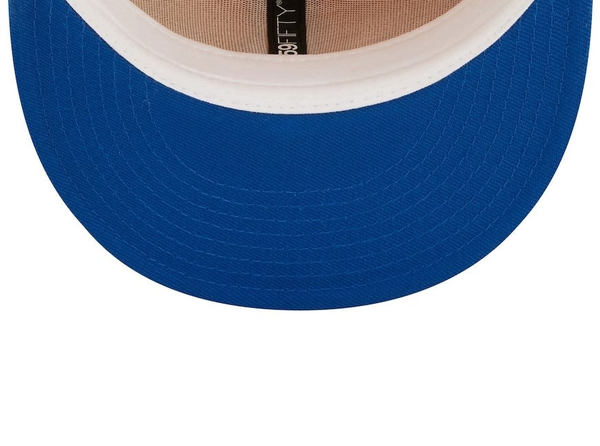 San Francisco Giants Gold/Navy 60th Anniversary Azure Undervisor Fitted Hat