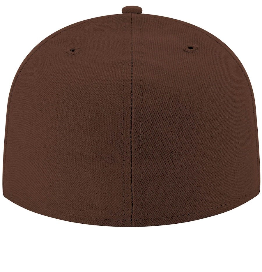 New York Yankees Brown Pastel Undervisor Sunscreen Baseball Cap