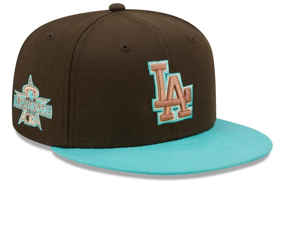 Los Angeles Dodgers Brown/Mint Baseball Cap Men Women