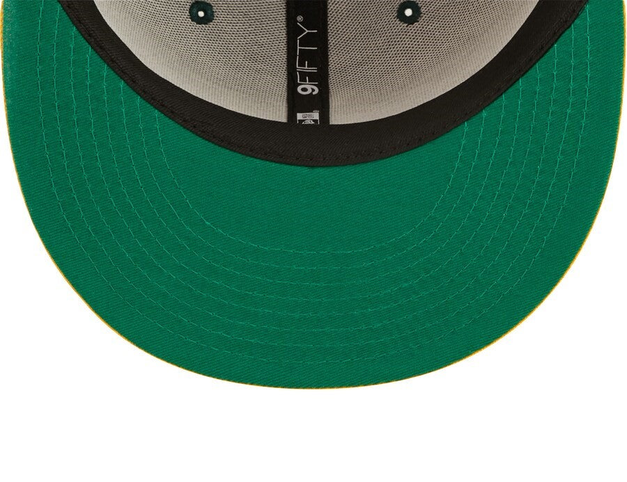 Infant Oakland Athletics Green Straight Brim Baseball Cap