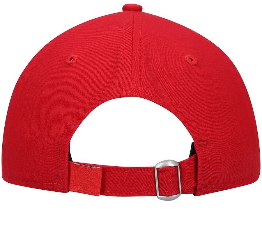 Atlanta Braves Red Embroidered Straight Brim Baseball Cap Men Women
