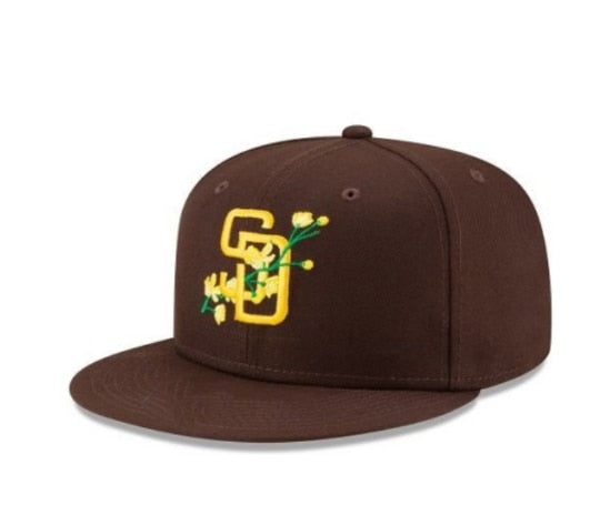 2023 Embroidered Straight Brim Baseball Cap Men Women