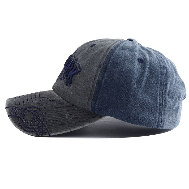 Denim Baseball Cap for Women and Men