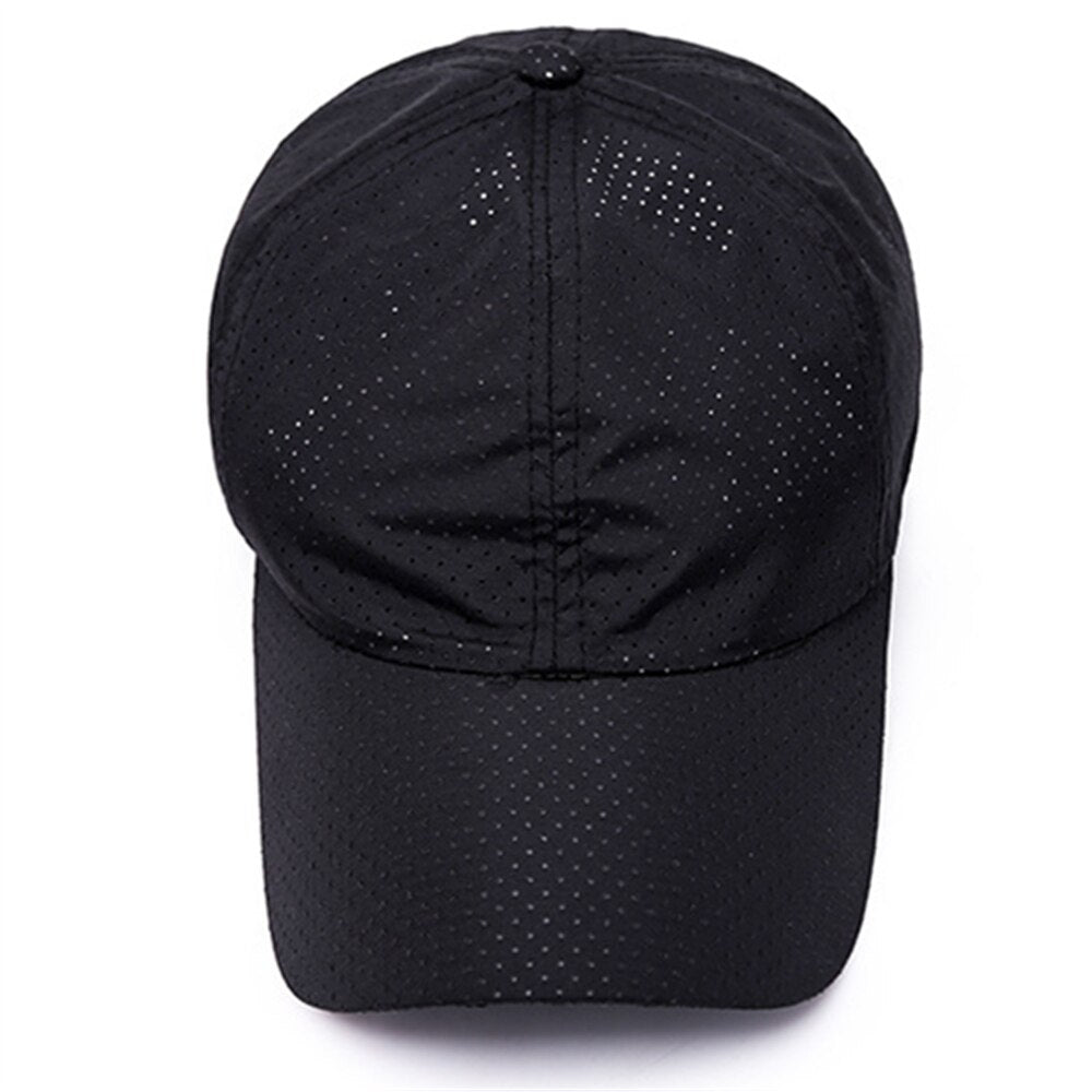 Men and Women Outdoor Light Board Sunscreen Summer Breathable Quick-drying Baseball Cap Casual Punching Sun Hat