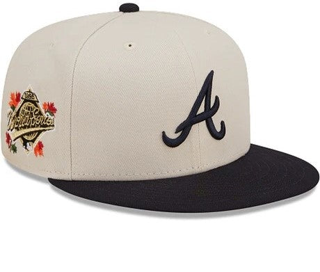 Atlanta Braves World Series Champions World Class Cream Brim  Baseball Cap