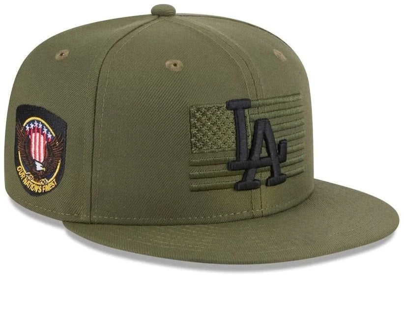 Los Angeles Dodgers Green 2023 Armed Forces Men Women