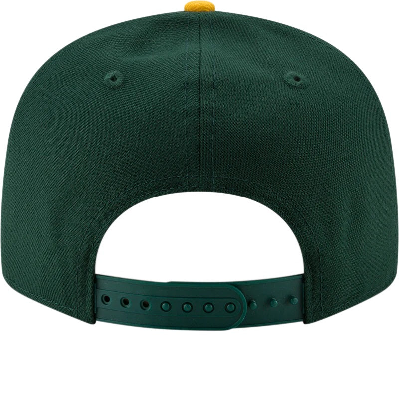 Infant Oakland Athletics  Green Straight Brim  Baseball Cap