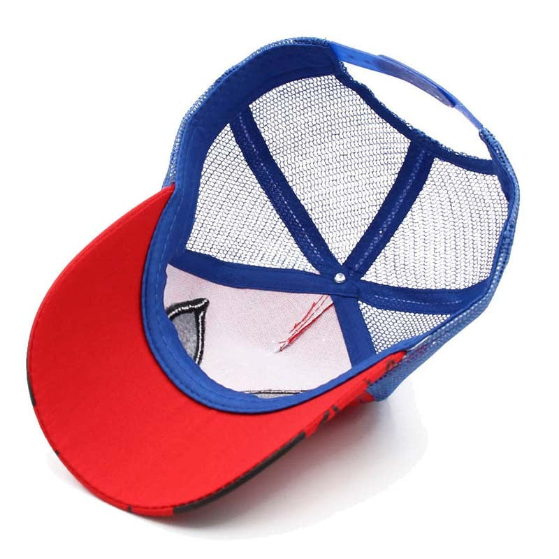 Spider Kids Cap for Boy Girl Hip Hop Hat