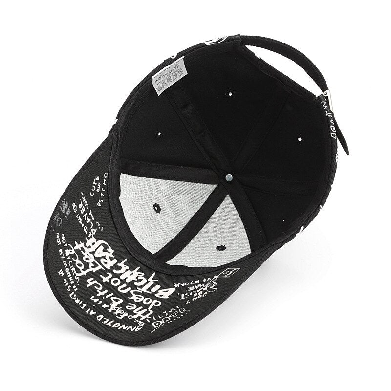 Graffiti Baseball Cap Women Men 2023