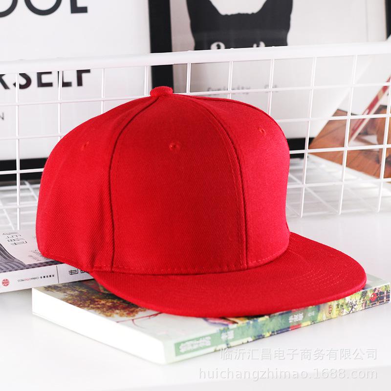 Solid Hip Hop Cap For Men Women