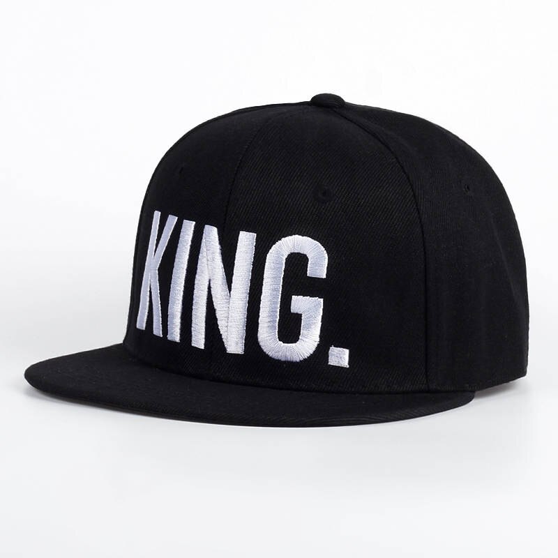KING QUEEN Baseball Cap Couple Hip Hop Men's