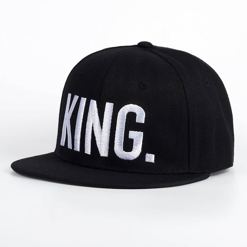 KING QUEEN Baseball Cap Couple Hip Hop Men's