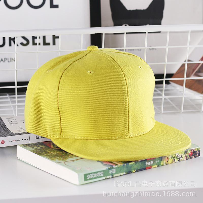 Solid Hip Hop Cap For Men Women