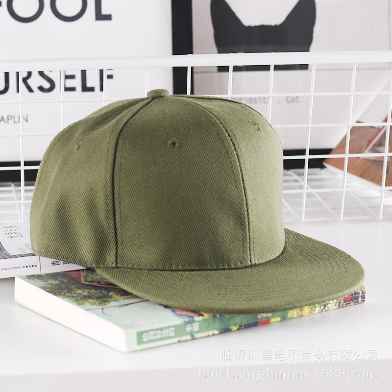 Solid Hip Hop Cap For Men Women