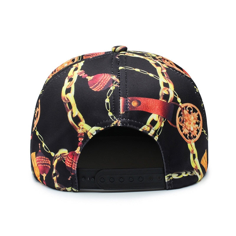 2023 New Fashion Flat Top  Baseball Cap Hip Hop