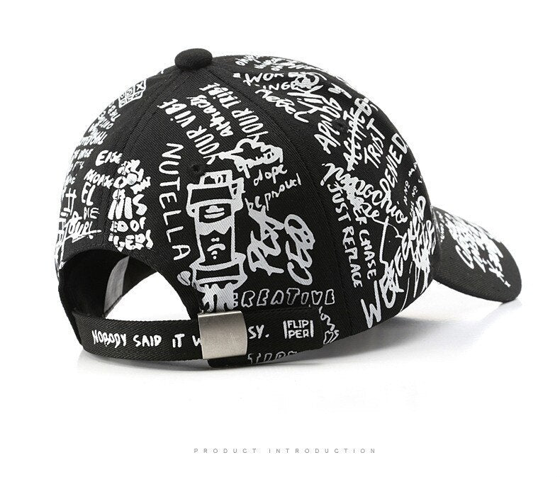 Graffiti Baseball Cap Women Men 2023