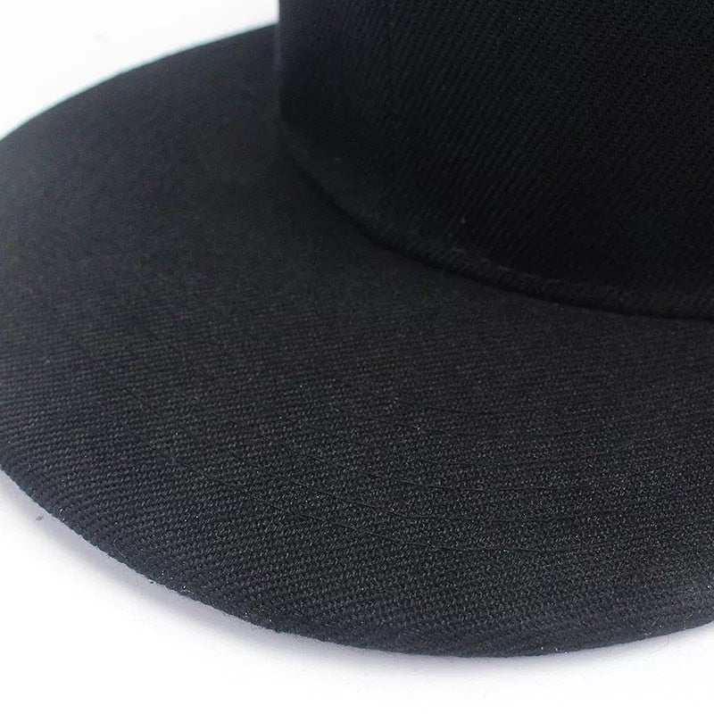 Solid Hip Hop Cap For Men Women