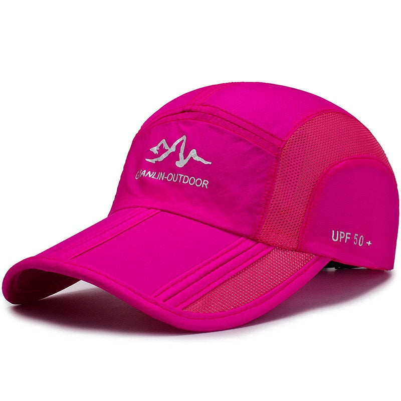 Summer quick-drying baseball cap men and women breathable
