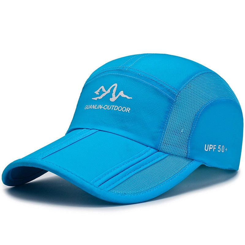 Summer quick-drying baseball cap men and women breathable