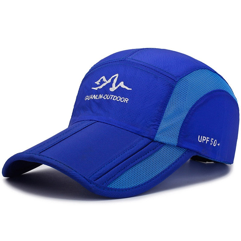 Summer quick-drying baseball cap men and women breathable
