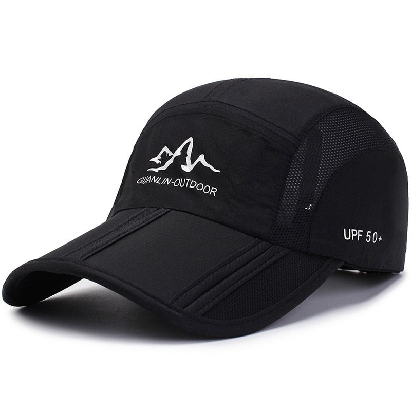 Summer quick-drying baseball cap men and women breathable