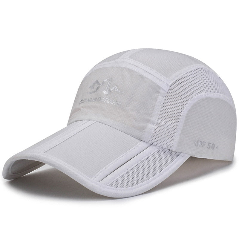 Summer quick-drying baseball cap men and women breathable