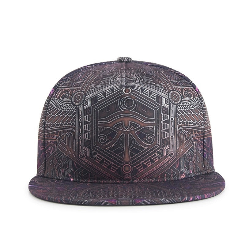 2023 New Fashion Flat Top  Baseball Cap Hip Hop