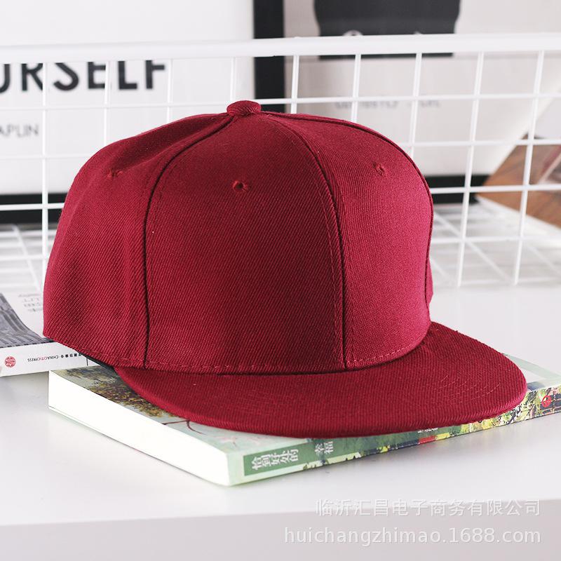 Solid Hip Hop Cap For Men Women