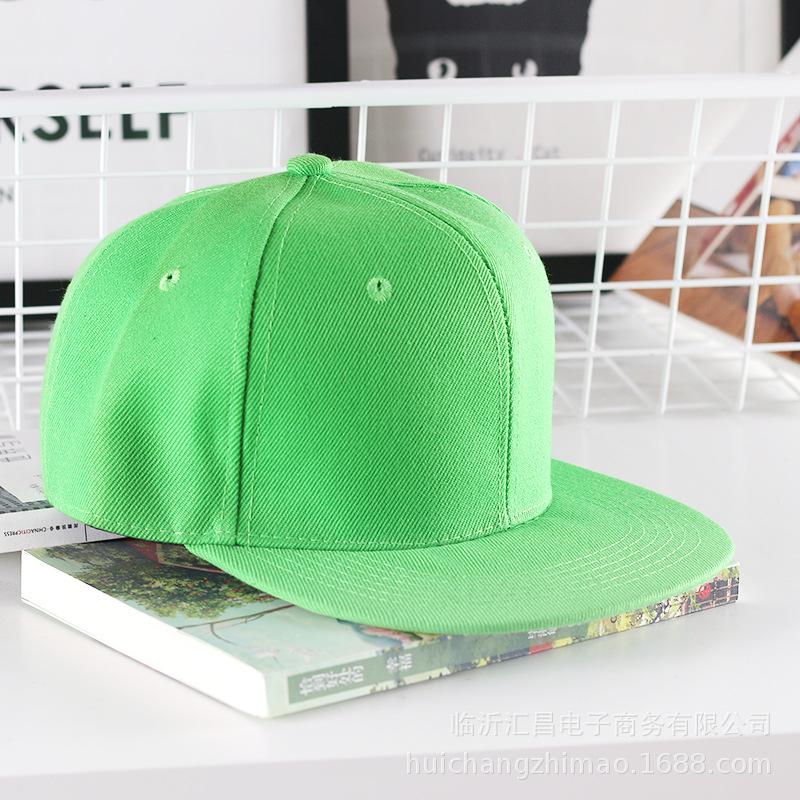 Solid Hip Hop Cap For Men Women