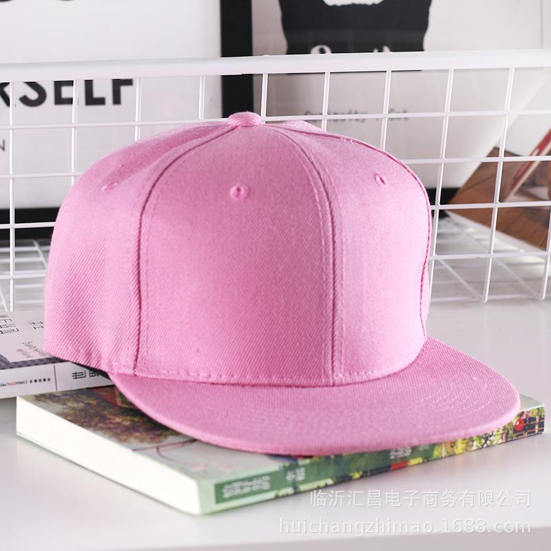 Solid Hip Hop Cap For Men Women