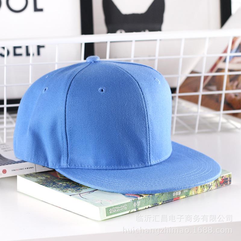 Solid Hip Hop Cap For Men Women
