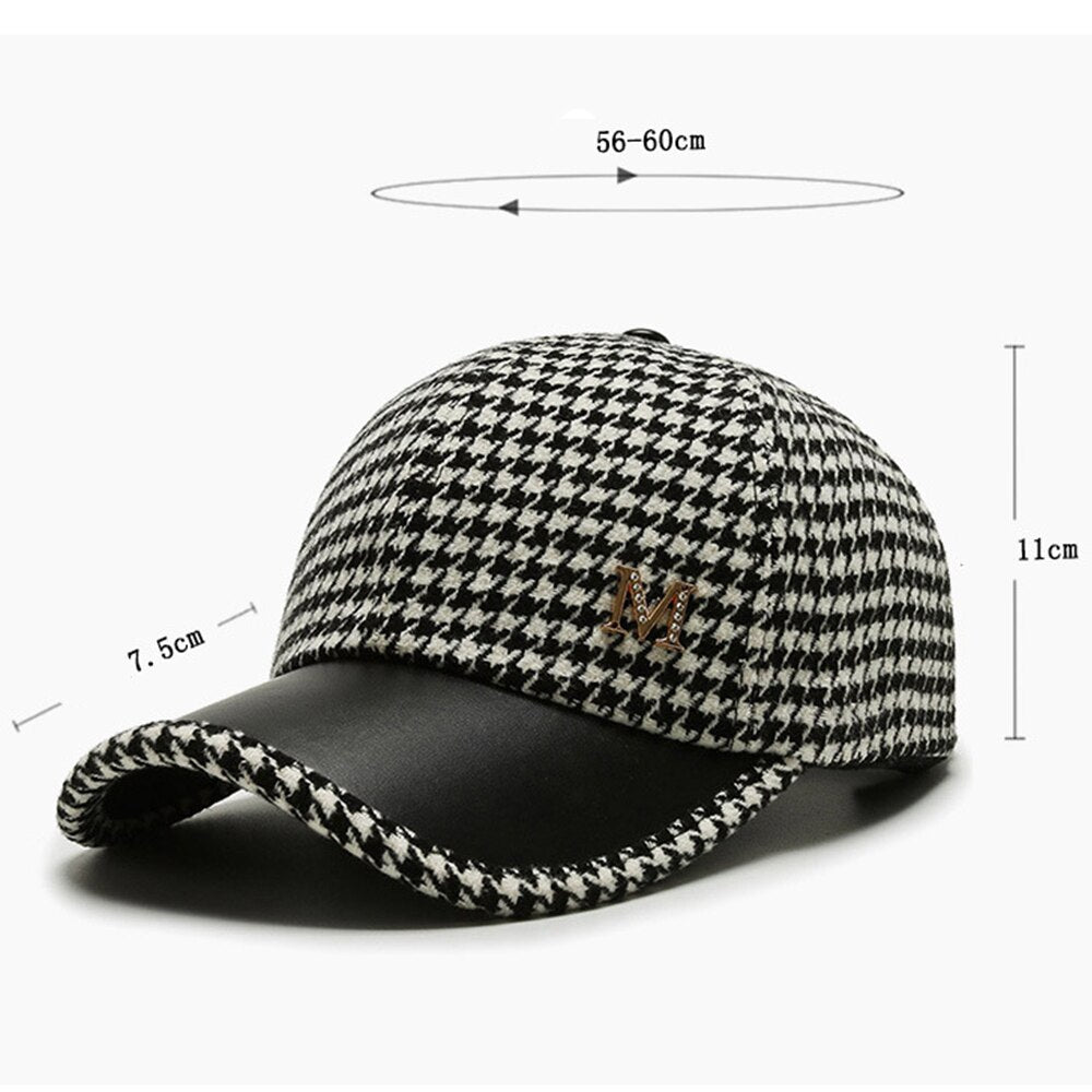 2023  Baseball Caps For Men Women Retro British Style