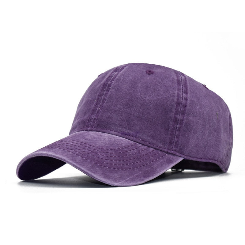 New Baseball Cap Women Men Vintage