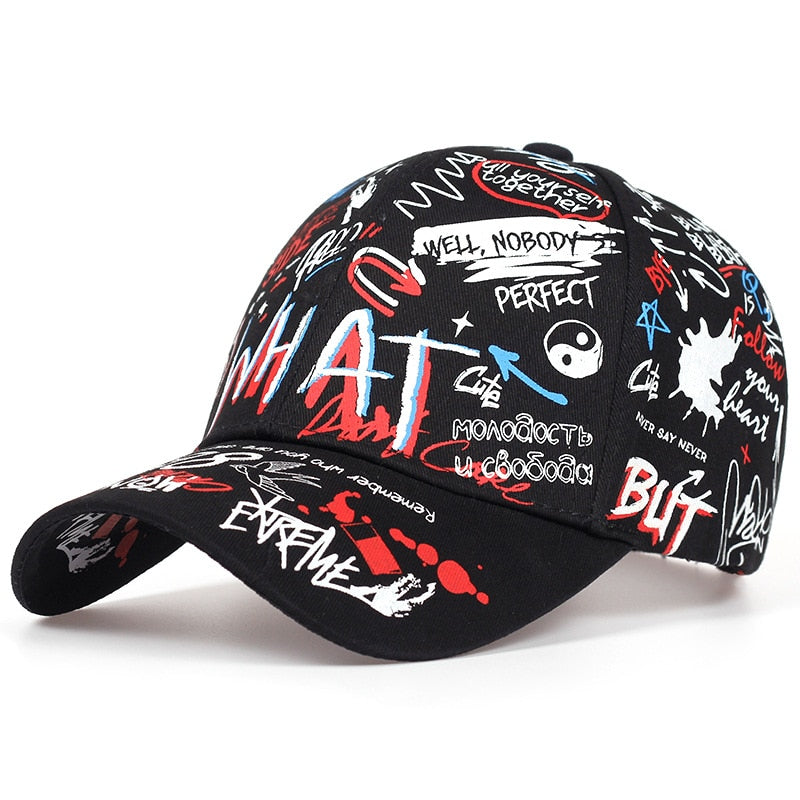 Fashion Baseball Cap Graffiti Hip Hop