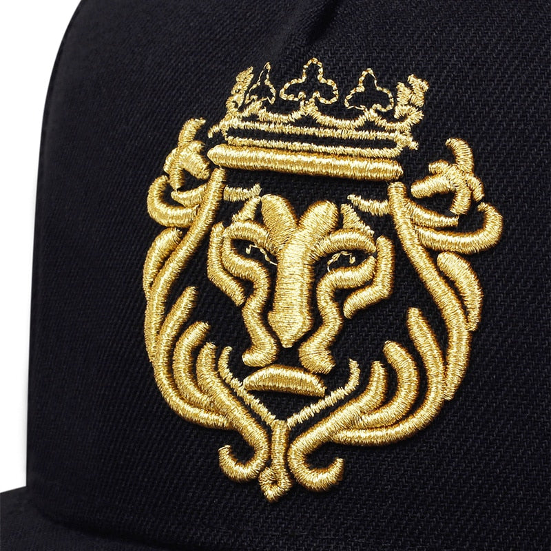 New Men Women Lion Embroidered Baseball Cap