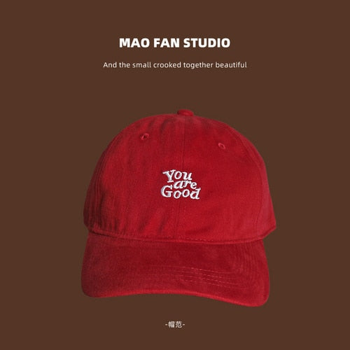 Fashion Casual American Retro Soft Top Baseball Cap