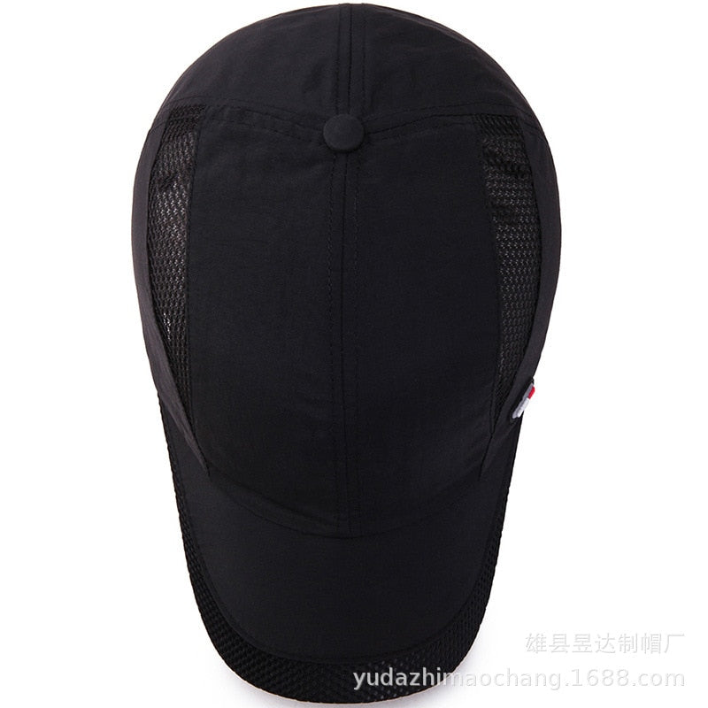Quick Drying Mesh Baseball Cap For Men Outdoor Sports Adult Unisex Women Hats Casual Sun Protection Gorras Hombre Wholesale