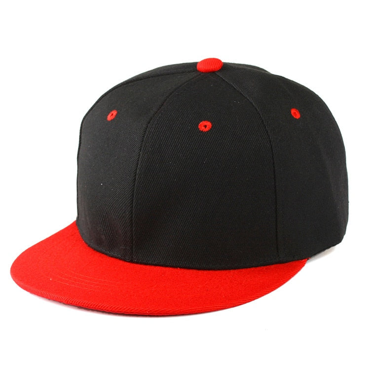 Flat Brim Baseball Cap Women Men