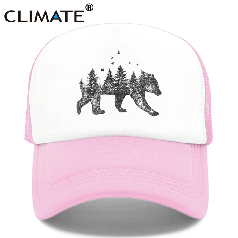 CLIMATE Forest Bear  Cap Hip Hop Men Women