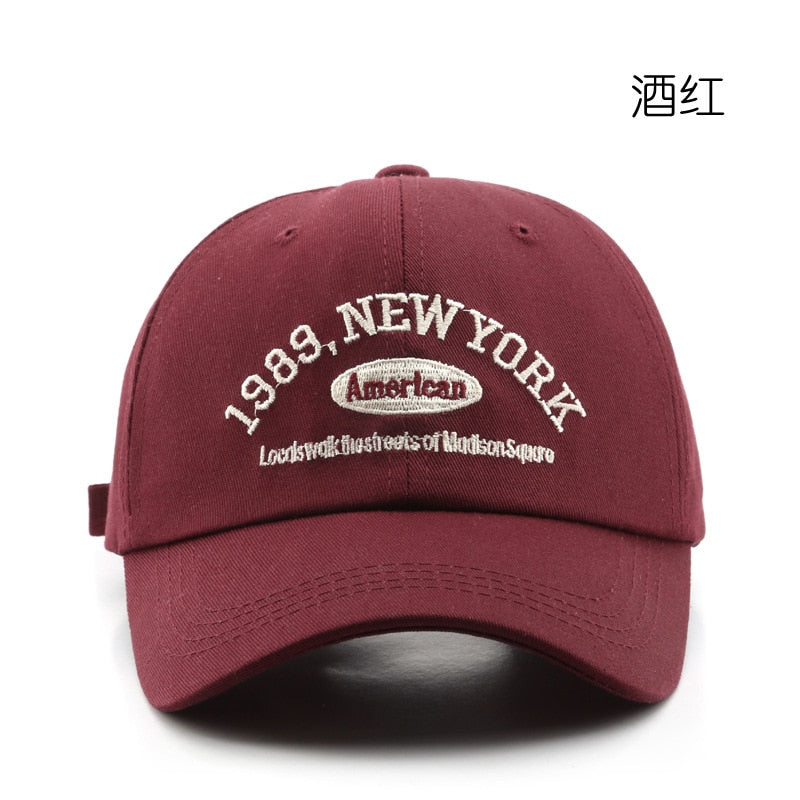 Cotton Baseball Cap Men Women