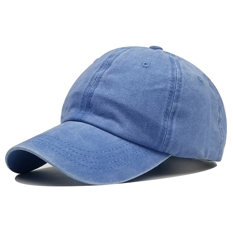 New Baseball Cap Women Men Vintage