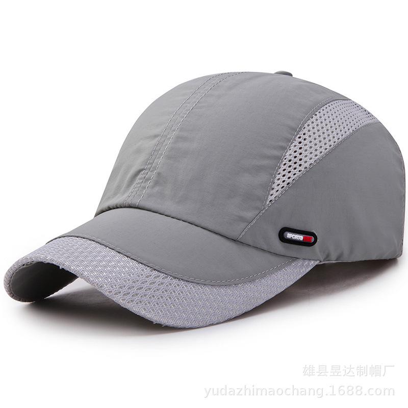 Quick Drying Mesh Baseball Cap For Men Outdoor Sports Adult Unisex Women Hats Casual Sun Protection Gorras Hombre Wholesale