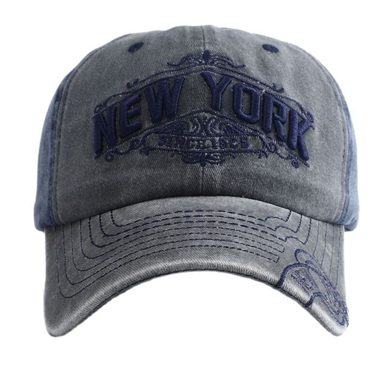 Denim Baseball Cap for Women and Men
