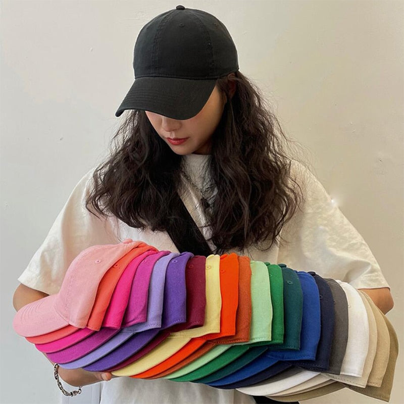 Men Women Multiple Colour Baseball Cap