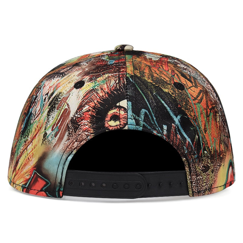 2023 New Fashion Flat Top  Baseball Cap Hip Hop